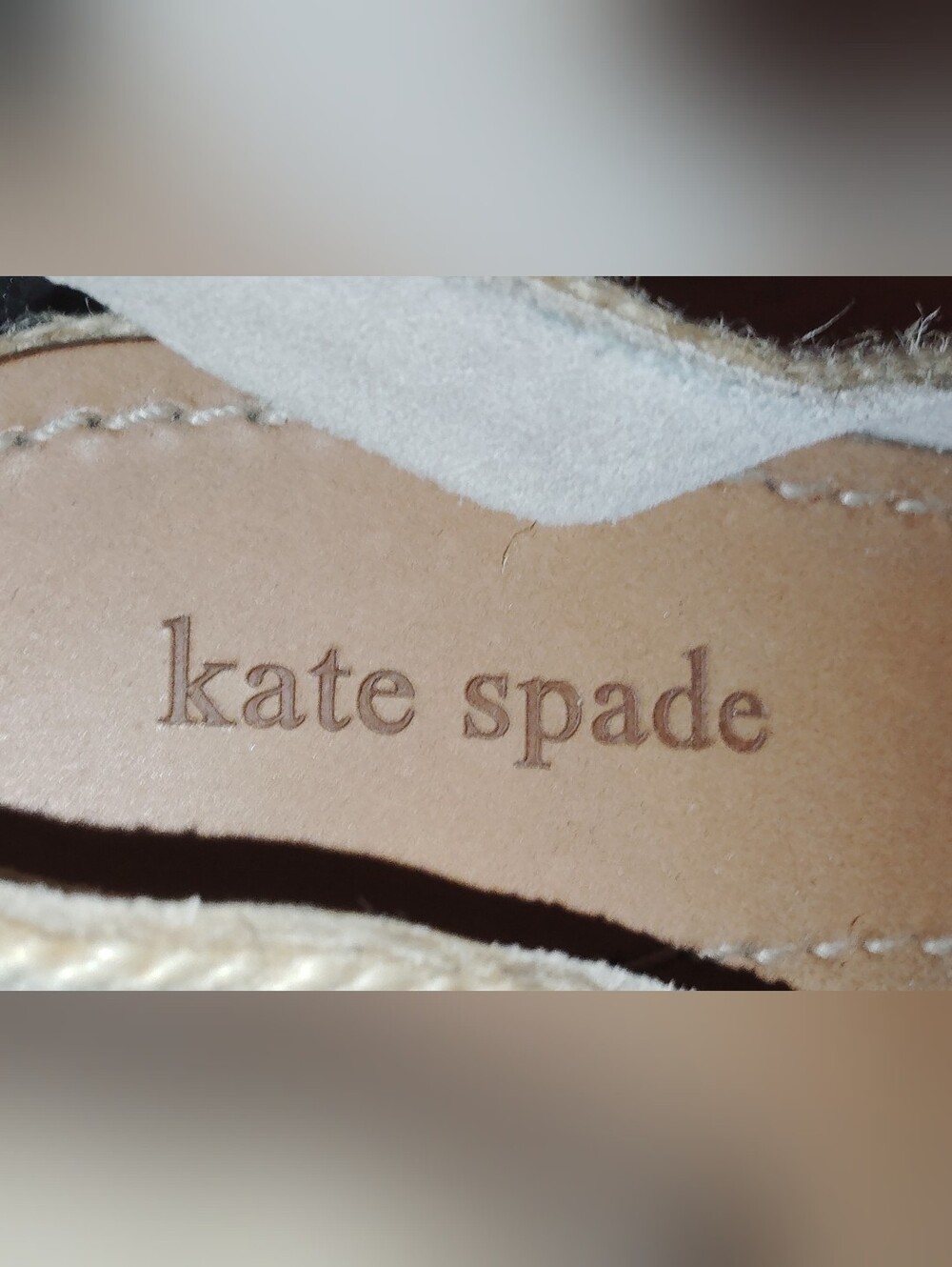 Kate Spade Black Brown Sandal Vero Cuoio For Women Size 6.5 Summer Sandal - Picture 7 of 8